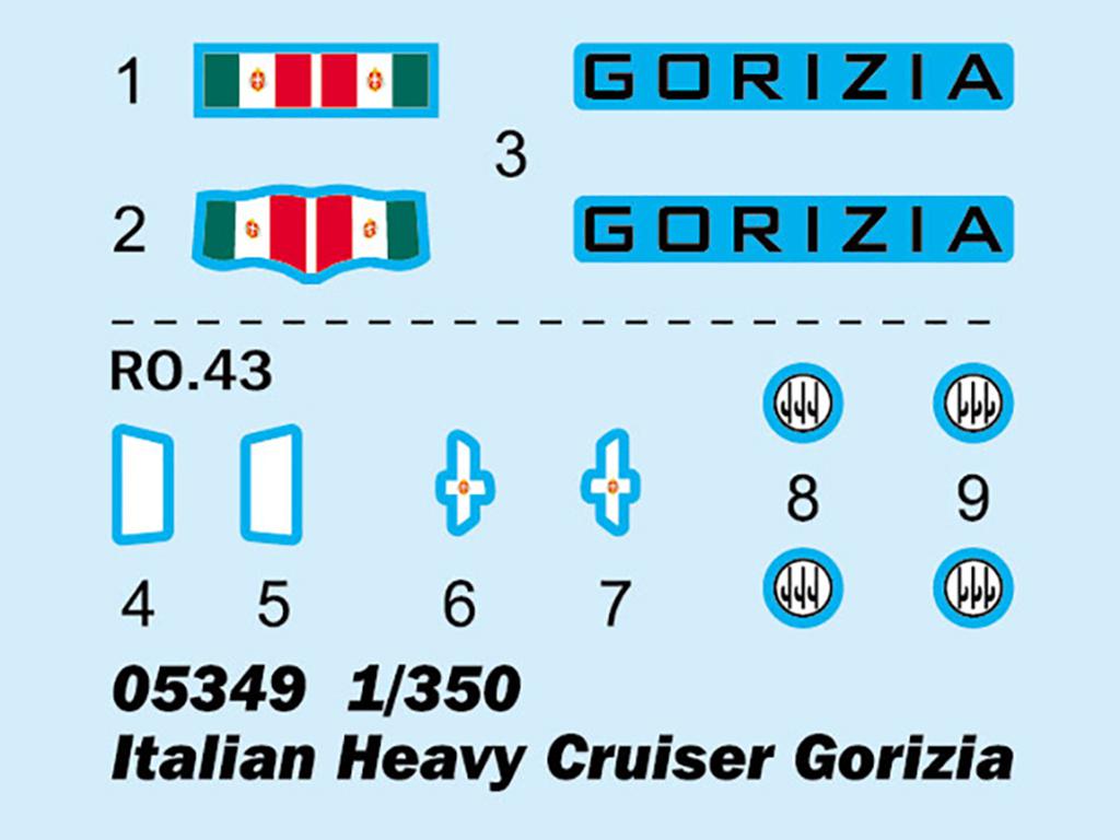 Italian Heavy Cruiser Gorizia (Vista 2)