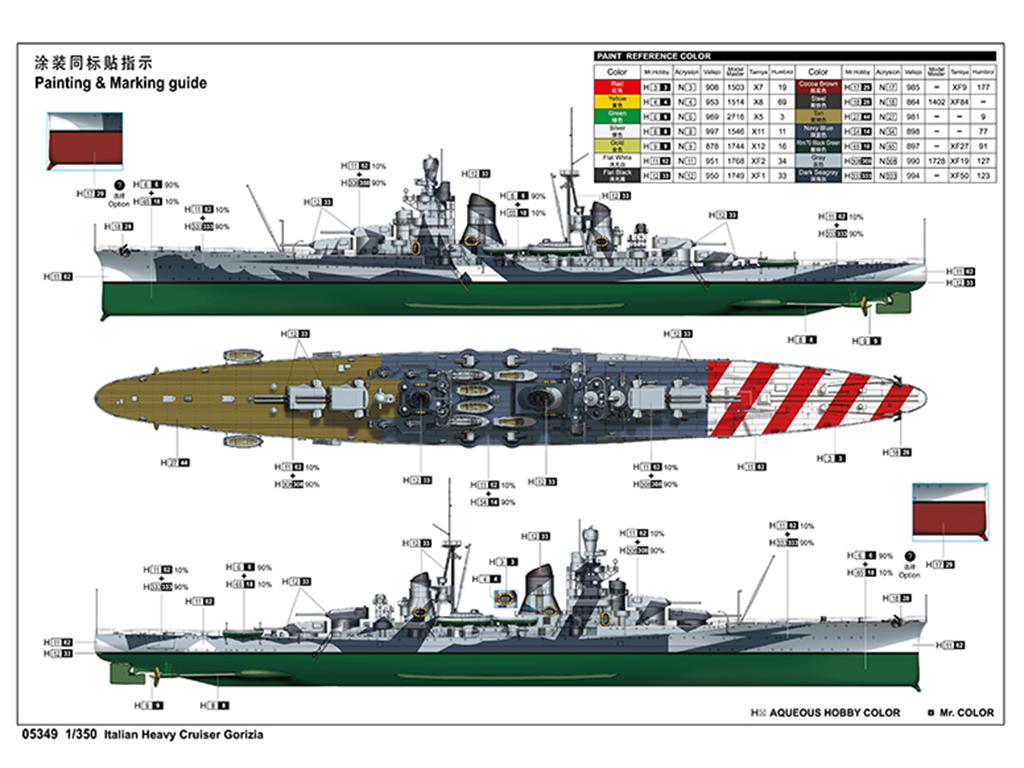 Italian Heavy Cruiser Gorizia (Vista 3)