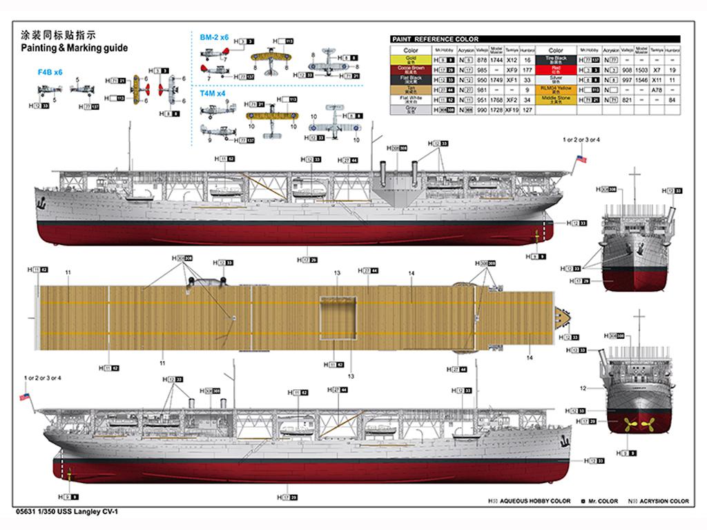 USS Langley CV-1 (Vista 2)