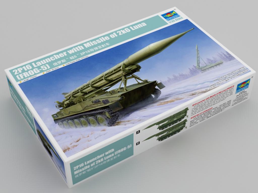 2P16 Launcher with Missile of 2k6 Luna (FROG-5) (Vista 1)