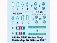 Italian Navy Battleship RN Littorio 1941 (Vista 6)