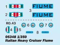 Italian Heavy Cruiser Fiume (Vista 6)