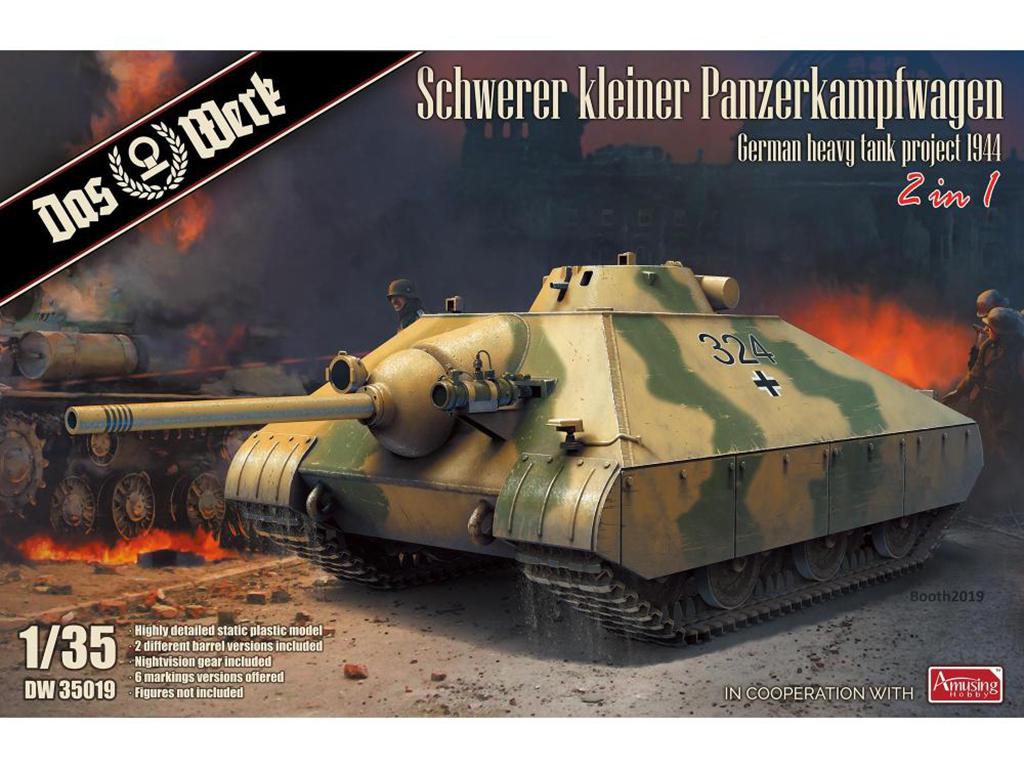 Schwerer kleiner Panzer - heavy tank project 1944 (Vista 1)