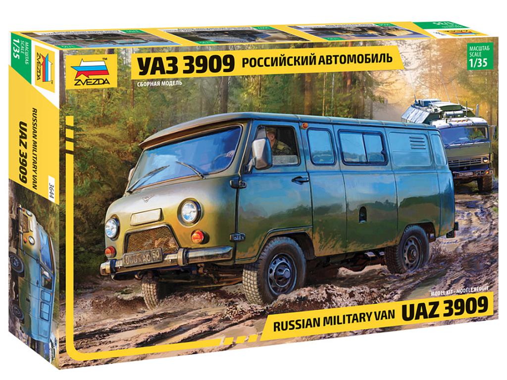 Russian Military Van UAZ 3909 (Vista 1)