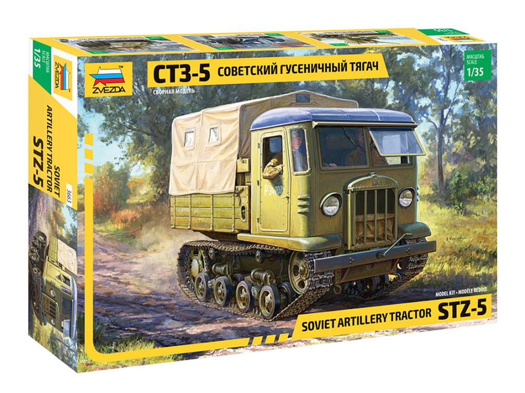 STZ-5 Soviet Artillery Tractor (Vista 1)