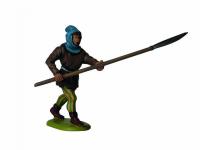 Campesino Medieval con Armas (Vista 18)